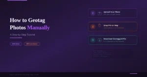 geotag manually